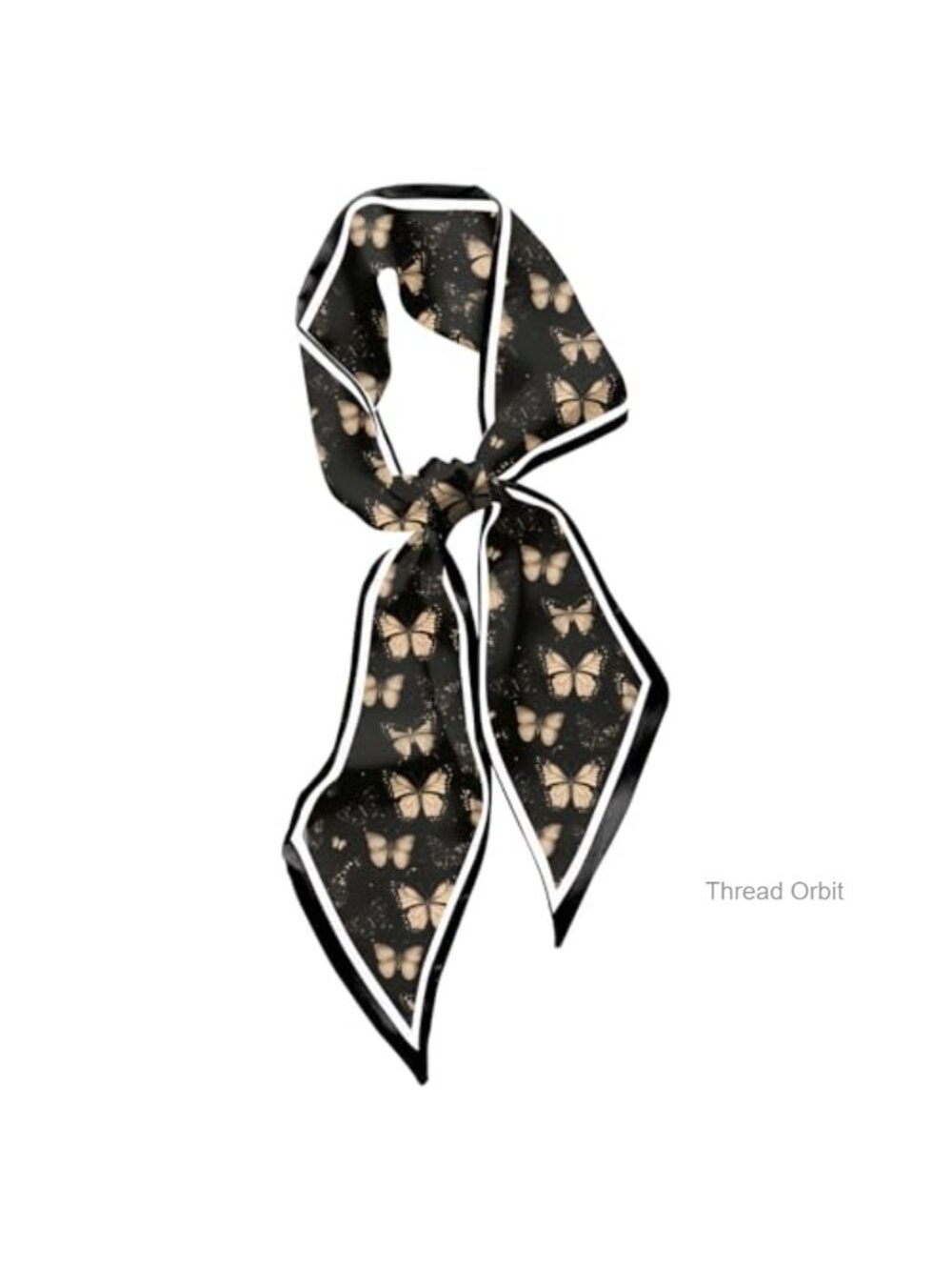 Polyester Satin Silk Feeling Long Scarf Hair Head Neck Handbag